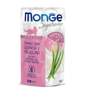 MONGE CAT Sterilised тунeць з кіноа та стручковою квасолею 0.08 кг