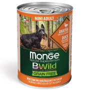 Monge Dog Wet Bwild Mini Adult качка, гарбуз та цукіні 0.4 кг
