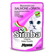 SIMBA Cat Wet лосось та рибка дорі 0.1 кг