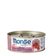 MONGE CAT WET Adult тунeць та журавлина ж/б 0.08 кг