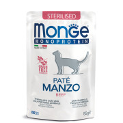 Monge Cat MONOPROTEIN Sterilised 100% яловичина 0.085 кг