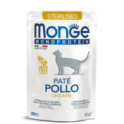 Monge Cat MONOPROTEIN Sterilised 100% курка 0.085 кг