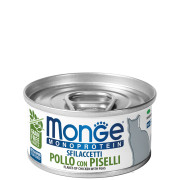 Monge Cat MONOPROTEIN м'ясні пластівці курка з горошком 0.08 кг