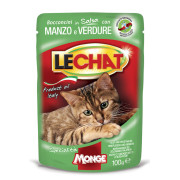 Monge LC Cat Wet Adult яловичина з овочами 0.1 кг