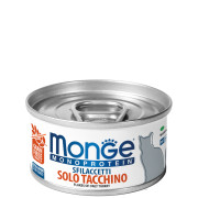 Monge Cat MONOPROTEIN м'ясні пластівці індичка 0.08 кг