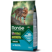 Monge Cat Bwild Grain Free Sterilised тунець 1.5 кг