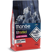 Monge Dog Bwild Low Grain Puppy & Junior оленина 2.5 кг