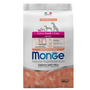 Monge Dog Extrasmall Adult лосось з рисом 0.8 кг