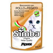 SIMBA Cat Wet курка та лівер 0.1 кг