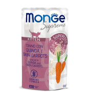 MONGE CAT Kitten тунeць з кіноа та молодою морквою 0.08 кг