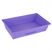 Піддон Природа для кліток гризунів малий фіолетовий 30x20 см