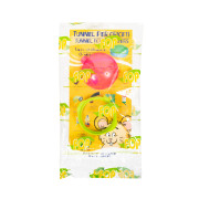 Кришка-перехідник Fop для тунелів кругла пластик поморанчева 40 мм