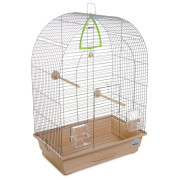 Клітка для птахів Природа Арка бежева 44x27x65 см