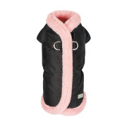 Куртка Pet Fashion Mery для собак чорний/рожевий ХS2