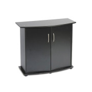 Підставка Природа ПО під акваріум збірна овальна з дверима чорна 80х35х70 см