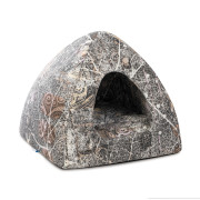 Будинок-лежак Природа Yurt для котів та собак 38х38х26 см