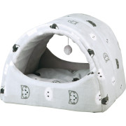 Будиночок-тунель Trixie для котів Mimi сірий 42х35х35 см