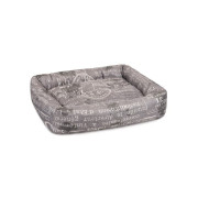 Лежак Природа Print 2 для котів та собак 60х52х14 см