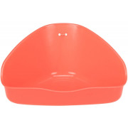 Туалет Trixie для гризунів кутовий пластиковий 16x7x12 см