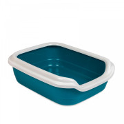 Туалет Природа Comfort L для котів ультрамарин 49х39х15 см