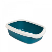 Туалет Природа Comfort M для котів ультрамарин 41х30х13,5 см