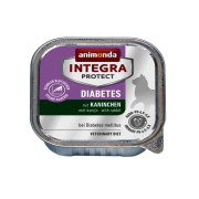 Корм ветеринарний вологий Integra Protect Diabetes with Rabbit для котів при діабеті з кроликом алю трай 100г