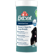 Вітаміни 8in1 Excel Brewers Yeast Large Breed для собак великих порід пивні дріжджі з часником для шкіри та шерсті 80 шт