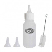 Набір Trixie Suckling Bottle Set для годування цуценят та кошенят із щіточкою та 3 силіконовими сосками 57 мл